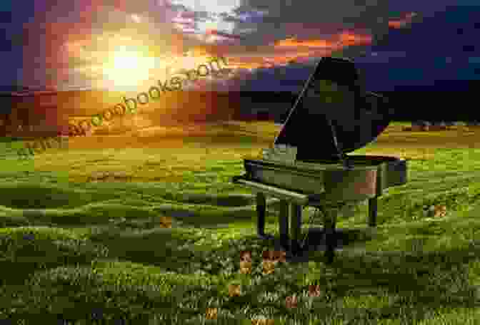 A Breathtaking Image Of A Grand Piano Under A Starry Night Sky, Symbolizing The Timeless And Ethereal Nature Of Music. Music Late And Soon Robyn Sarah