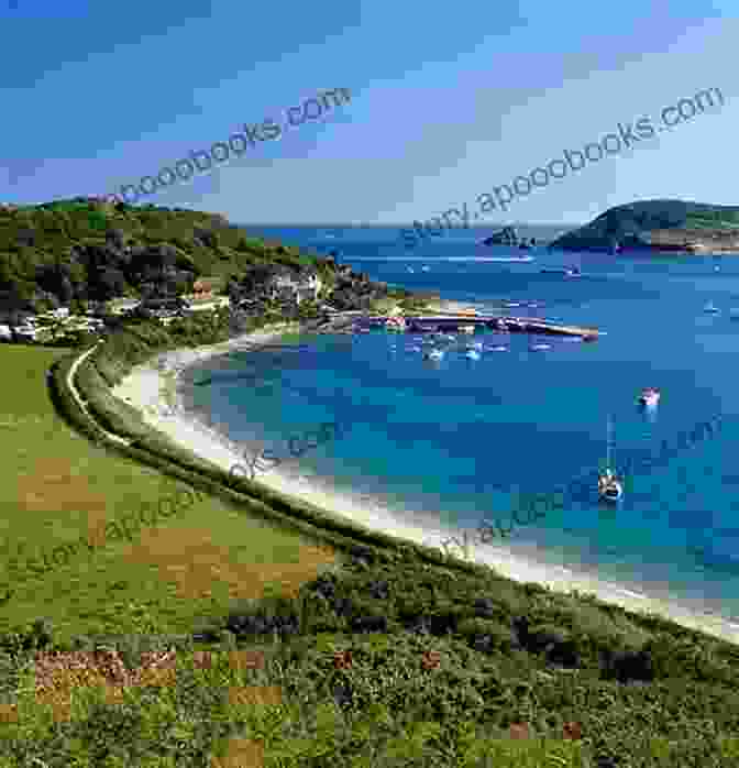 A Captivating Image Of Herm Island, Showcasing Its Pristine Coastline, Turquoise Waters, And Lush Greenery. Holiday Journal Hanworth To Guernsey May 1985 (Gerry Dyer S Holiday Journals)