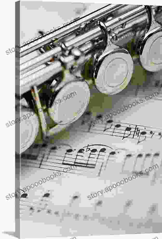 A Close Up Of A Flute Sheet Music Improve Flute Skills: Playing Beautiful Music Using A Flute