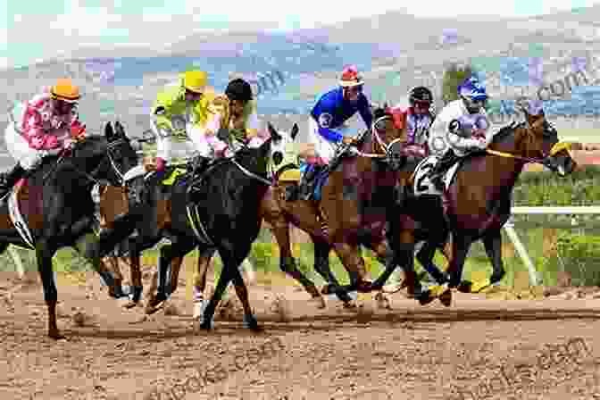 A Group Of Horses Racing Down A Track With Jockeys On Their Backs Fantasy Sport Made Easy: How To Gamble Like A Pro: How To Make Money In Fantasy Sports Betting