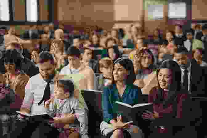 A Group Of People Worshipping Together In A Church Singing The Congregation: How Contemporary Worship Music Forms Evangelical Community