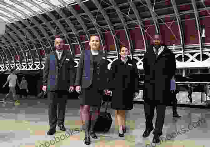 A Group Of Young Women In Railway Uniforms, Smiling And Waving A Christmas Miracle For The Railway Girls (The Railway Girls 6)