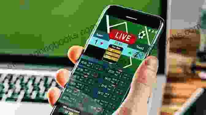 A Person Using A Smartphone To Place A Sports Bet Fantasy Sport Made Easy: How To Gamble Like A Pro: How To Make Money In Fantasy Sports Betting