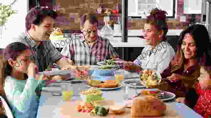 A Photo Of A Family Sitting Together At A Table, Including In Laws. Living With The In Laws Saba Munir Ahmed