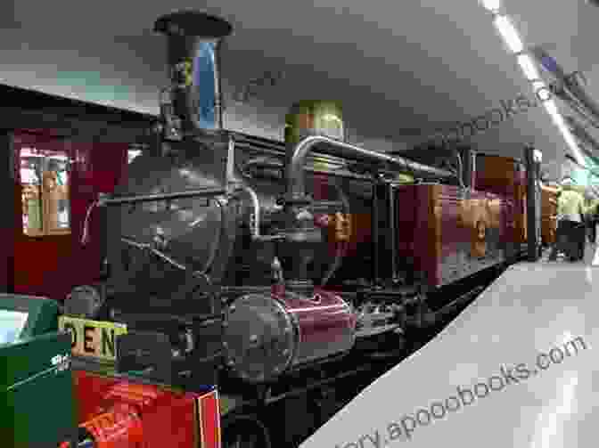 A Preserved Steam Locomotive On Display At A Railway Museum The Railway: British Track Since 1804