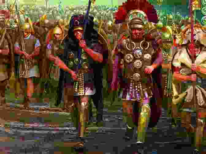 A Roman Legion Marching Through The Countryside, A Symbol Of The Empire's Military Might And Discipline. Warrior: The King In Rome: Part One Of The Roman Caratacus