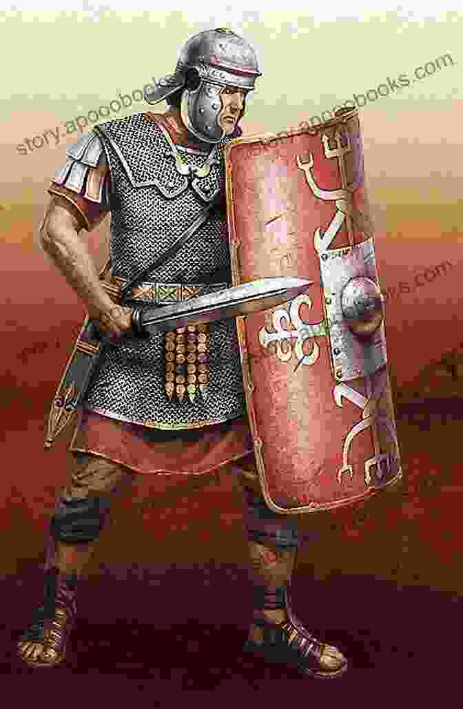 A Roman Soldier In Full Armor, Holding A Sword And Shield. Ten Arrows Of Iron (The Grave Of Empires 2)