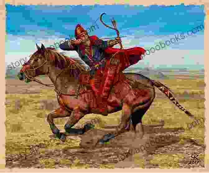 A Scythian Warrior On Horseback, Armed With A Bow And Arrow. Ten Arrows Of Iron (The Grave Of Empires 2)