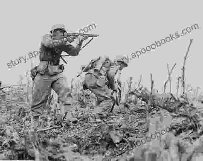 A Soldier Looking Out Over A Battlefield During The Final Year Of World War II The Last Year Of The War