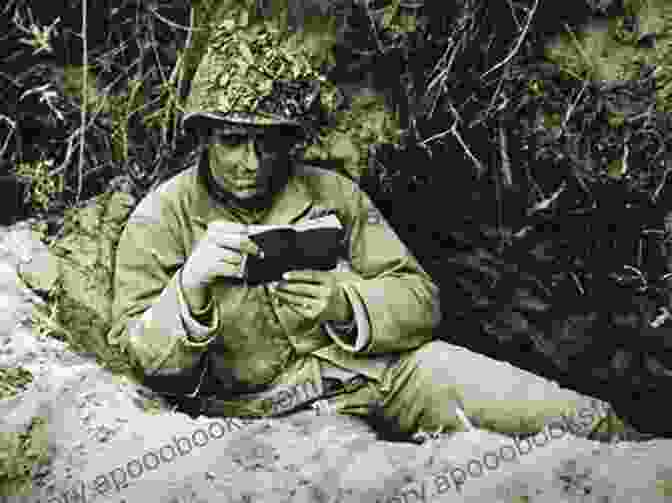 A Vintage Soldier Reading A Note In The Midst Of World War II Chaos Dead In The Water: A Gripping Second World War 2 Crime Novel