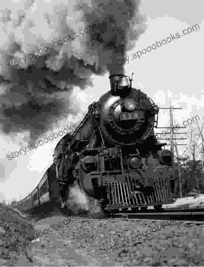 A Vintage Steam Locomotive Billowing Smoke And Pulling A Train Of Carriages The Railway: British Track Since 1804