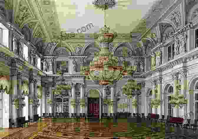 An Elaborate Opera Set Depicting A Grand Hall With Opulent Decorations And Chandeliers History Of Opera: For Beginners