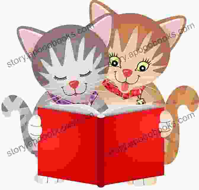 An Illustration Of A Cat Reading A Book To A Group Of Kittens Me Me MeooW : Cat Illustrations For Toddlers: Cat Illustration For Toddlers