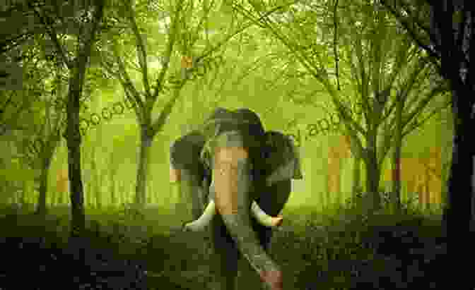 Asian Elephant In Lush Green Forest Mammals Of South East Asia (Pocket Photo Guides)