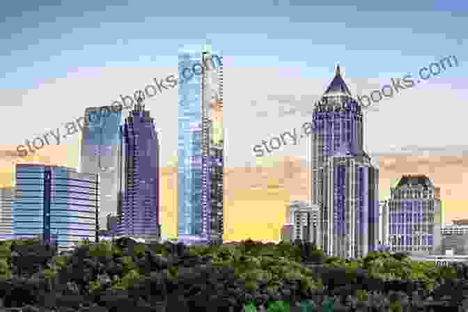 Atlanta Skyline With Skyscrapers And Modern Architecture The Southern Advantage