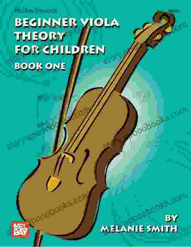 Beginner Viola Theory For Children One Book Cover Featuring A Group Of Children Playing The Viola And A Musical Staff With Notes. Beginner Viola Theory For Children One