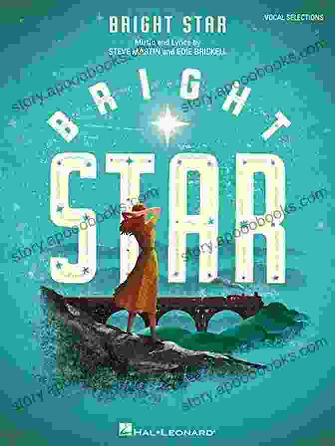 Bright Star Songbook Vocal Selections Cover Featuring An Image Of A Young Woman Singing Bright Star Songbook: Vocal Selections