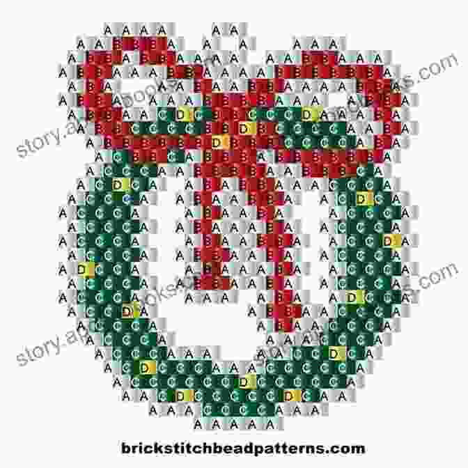 Christmas Brick Stitch Seed Bead Patterns Collection Book Cover Featuring A Festive Display Of Handmade Beaded Ornaments And Jewelry Christmas Brick Stitch Seed Bead Patterns Collection 70+ Ideas Gift For The Needlewoman: Candles Snowmen Reindeer Nutcracker Snowflakes Balloons Angels Santa Claus Wreath Tiger Symbol 2024