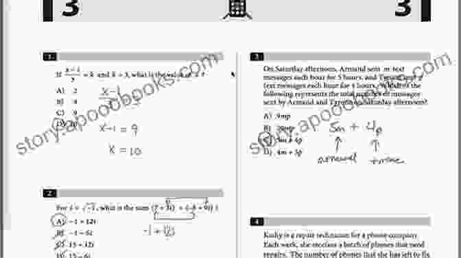 Comprehensive Review SAT Math Level 2 Deciphered 4 Practice Tests (MyExamsPrep)