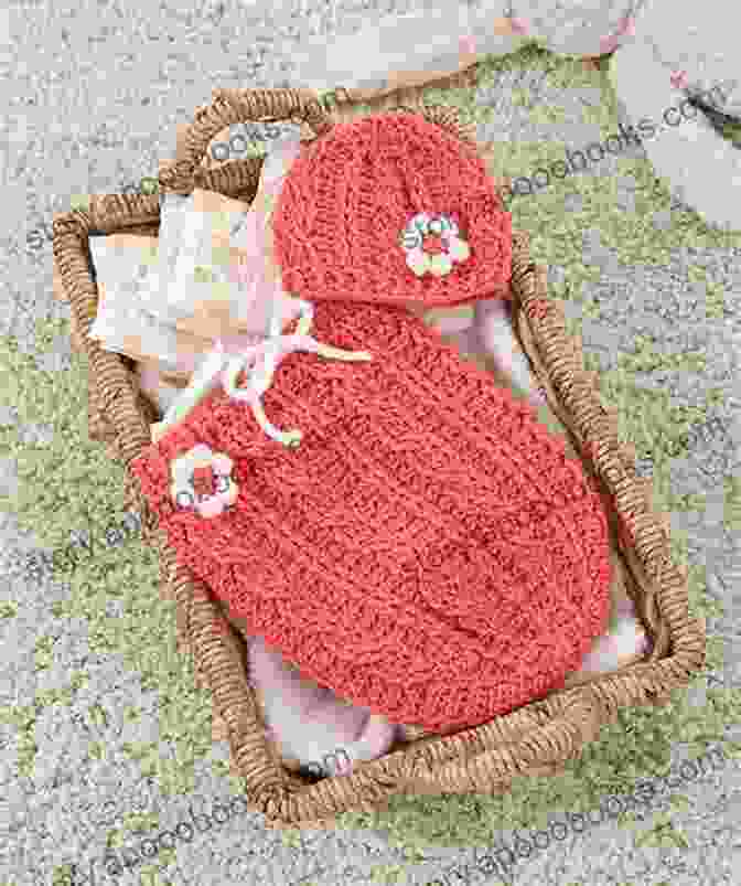 Crochet Cocoon And Hat Set Wrapped As A Gift Little Santa Crochet Pattern Cocoon And Hat