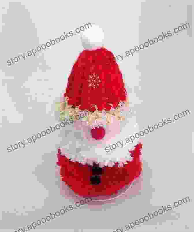 Crochet Santa Hat With Fluffy Pom Pom Little Santa Crochet Pattern Cocoon And Hat