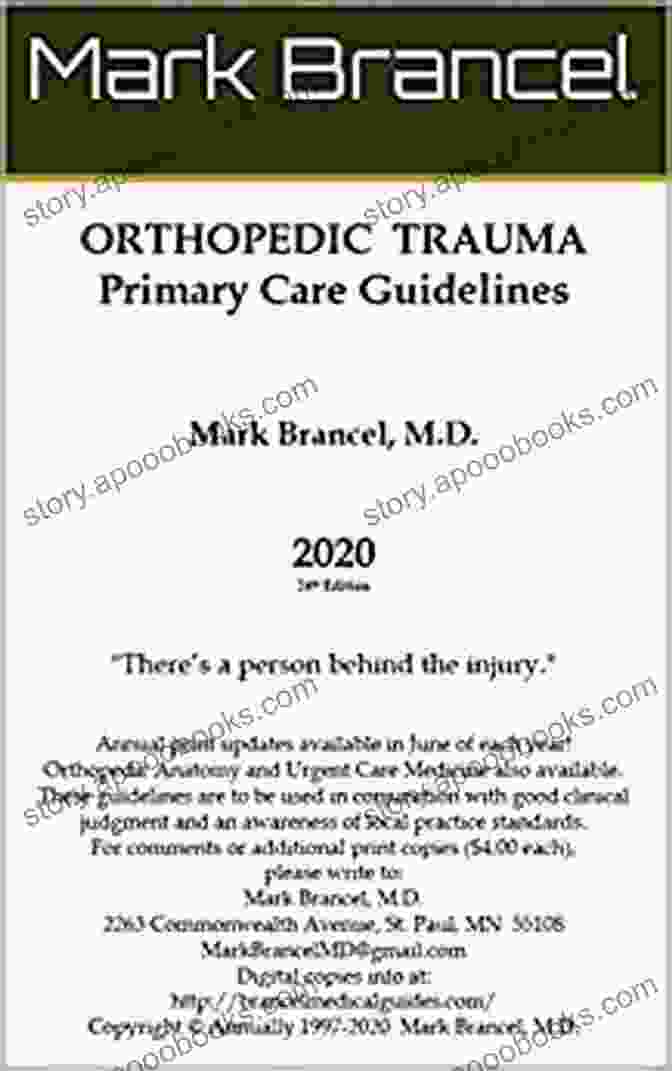 Dr. Jane Doe Orthopedic Trauma Primary Care Guidelines (2024 24th Annual Edition Version 2)