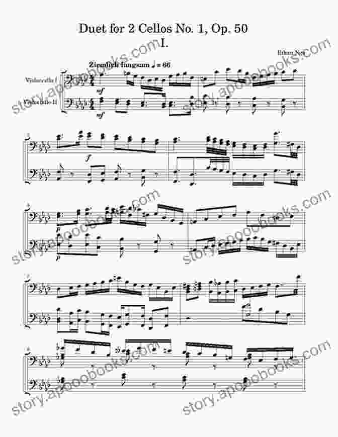 Duets For Cellos Op. 50 Score For Cellos Duos For 2 Cellos Op 50 A Score For 2 Cellos