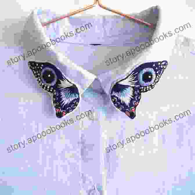 Embroidered Butterfly On T Shirt Embroidery Ideas Tutorials: Start Embroidery With Instructions And Image