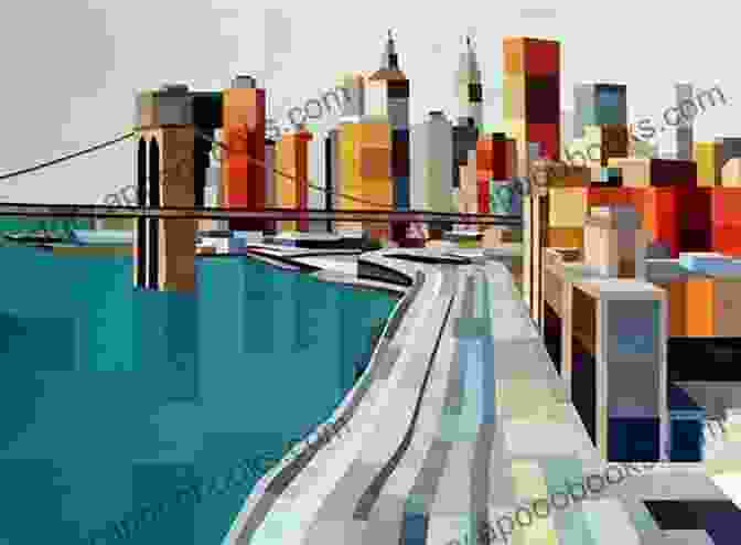 Fiber Collage Artwork Featuring A Cityscape Art Quilt Maps: Capture A Sense Of Place With Fiber Collage A Visual Guide