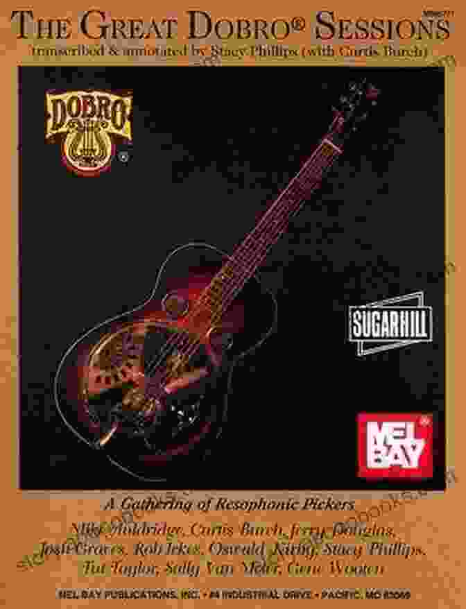 Gathering Of Resophonic Pickers Book Cover Featuring A Resonator Guitar The Great Dobro Sessions: A Gathering Of Resophonic Pickers