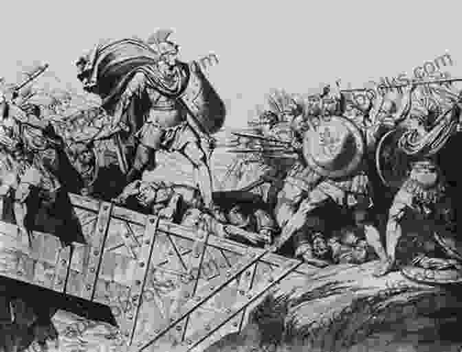 Horatius Defending The Bridge Against The Etruscan Army Lays Of Ancient Rome