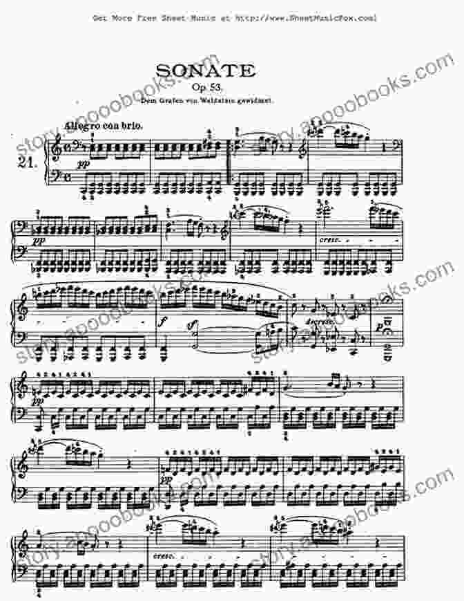 Image Of Beethoven Piano Sonata No. 21 In C Major, Op. 53 Sheet Music Beethoven Piano Sonata No 2 In A Major Op 2 No 2 (sheet Music Score)