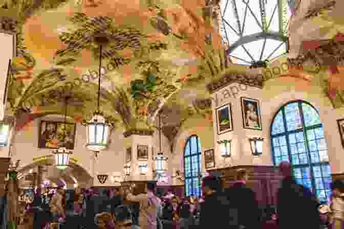 Interior Shot Of The Iconic Hofbräuhaus, Capturing Its Lively Atmosphere Munich Travel Guide: With 100 Landscape Photos