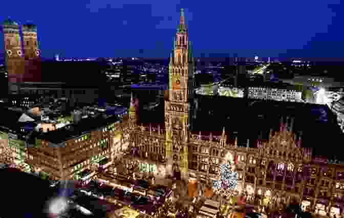 Nighttime View Of Munich, Showcasing Its Illuminated Landmarks Munich Travel Guide: With 100 Landscape Photos