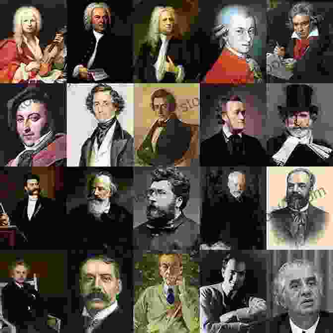 Portraits Of Renowned Classical Composers, Including Beethoven, Mozart, And Tchaikovsky The Symphony: A Listener S Guide