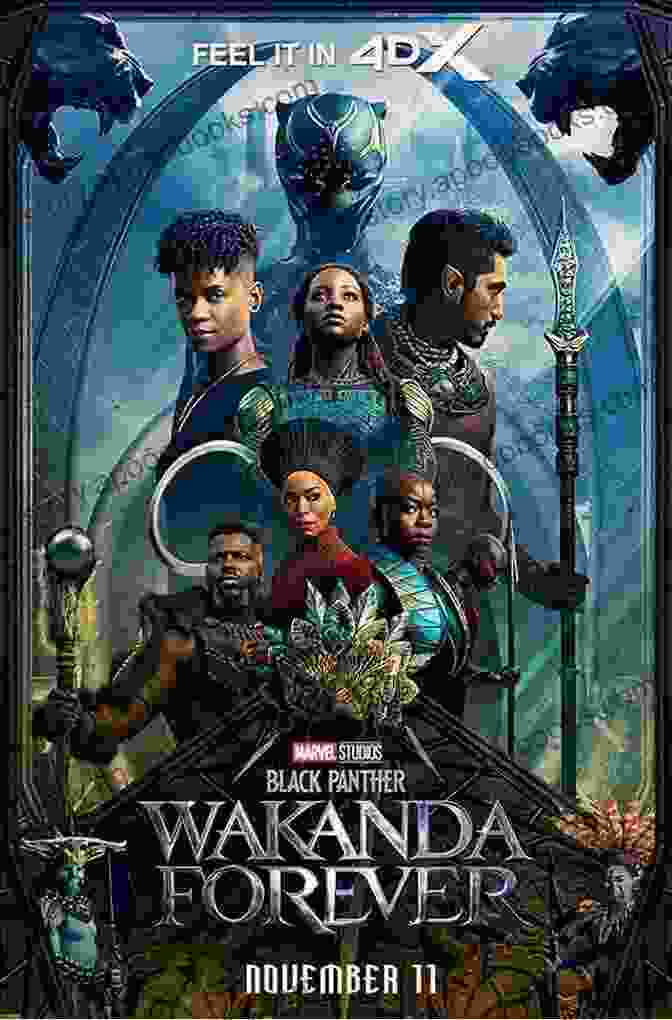 Poster For Black Panther Movie, Showcasing The Superhero And The Vibrant Colors Of Wakanda Black Panther (1977 1979) #1 Staci Perry