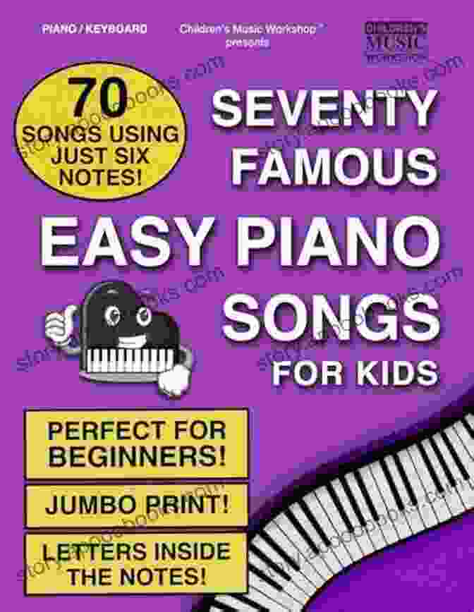 Seventy Famous Songs Using Just Six Notes Book Cover Showing A Piano Keyboard With Six Highlighted Keys The Real For Beginning Elementary Band Students (Oboe): Seventy Famous Songs Using Just Six Notes