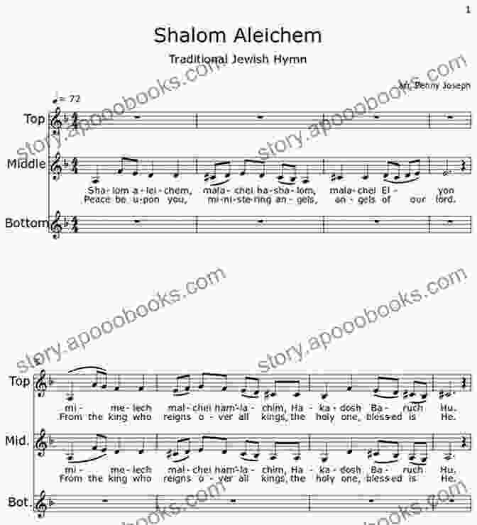 Shalom Aleichem Piano Sheet Music Collection Arrangement Shalom Aleichem Piano Sheet Music Collection Part 7 (Jewish Songs And Dances Arranged For Piano)