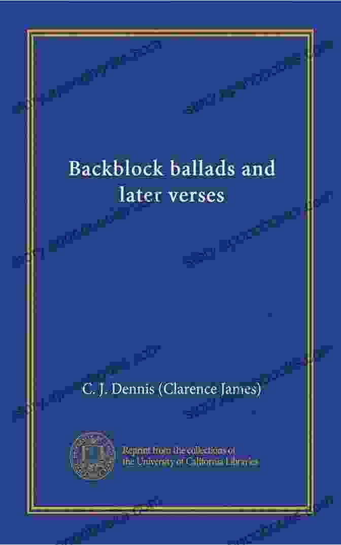 Someone Holding A Copy Of Backblock Ballads And Later Verses Backblock Ballads And Later Verses