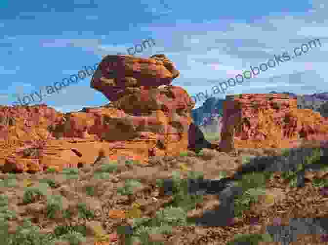 Stunning Red Rock Formations In Valley Of Fire State Park. On The Road: Between Vegas And Zion