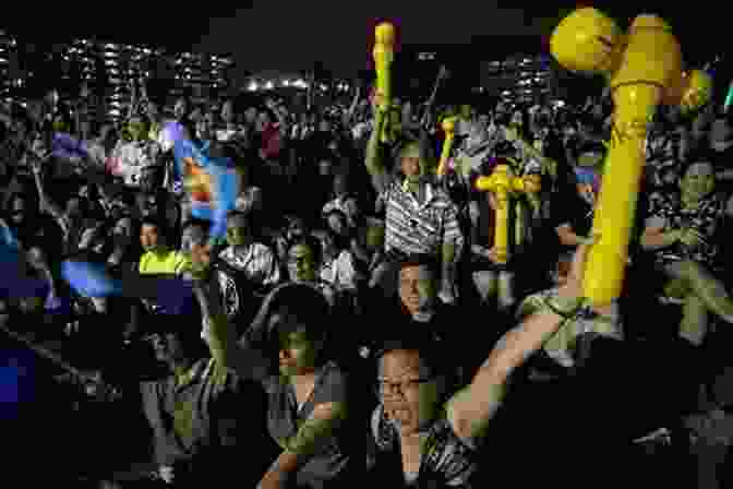 Supporters Of The Workers' Party Of Singapore At A Rally Journey In Blue: A Peek Into The Workers Party Of Singapore