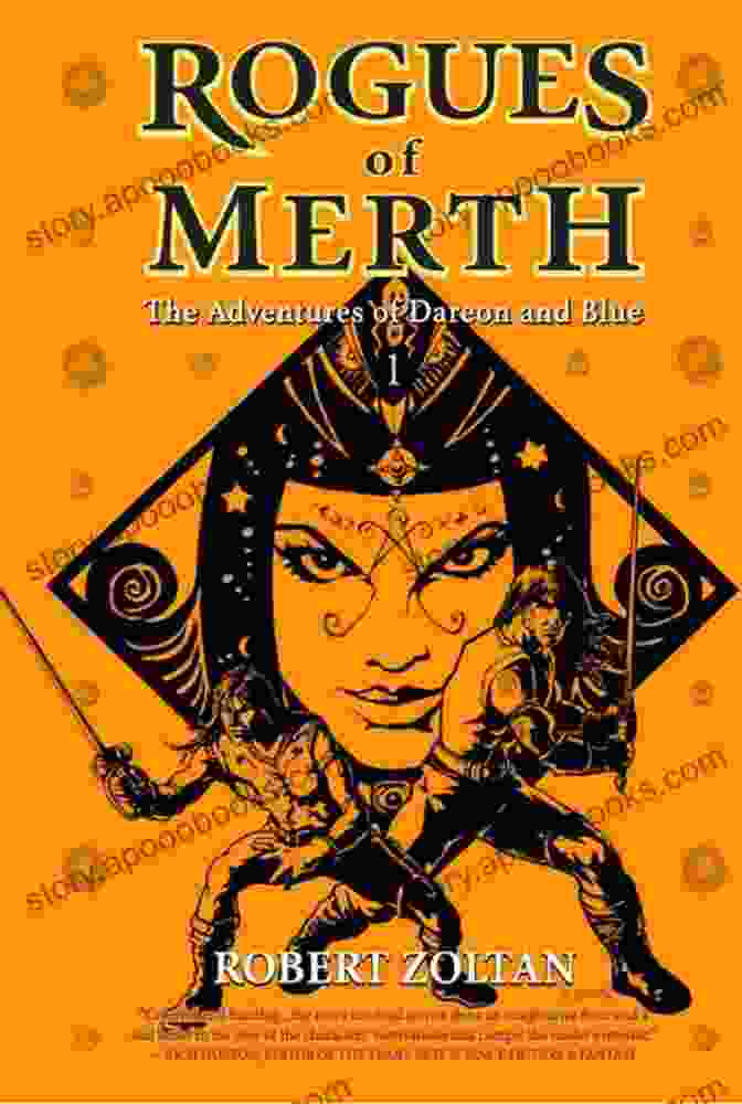 The Adventures Of Dareon And The Blue Rogues Of Merth Book Cover The Blue Lamp: The Adventures Of Dareon And Blue (Rogues Of Merth 0)