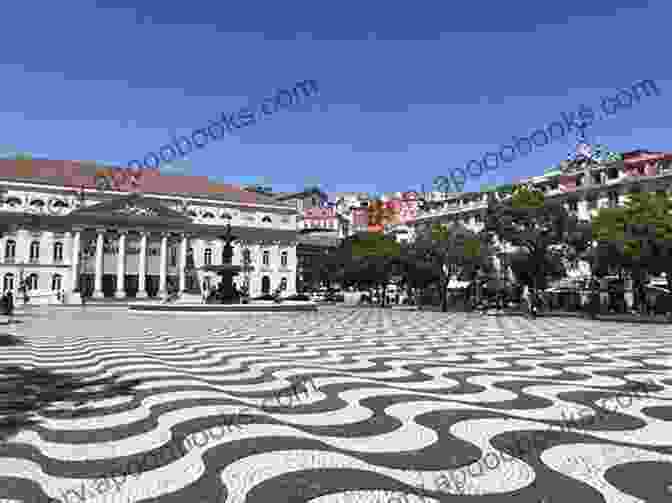 The Cobblestone Streets Of Lisbon, Bustling With Life And Intrigue The Night In Lisbon: A Novel