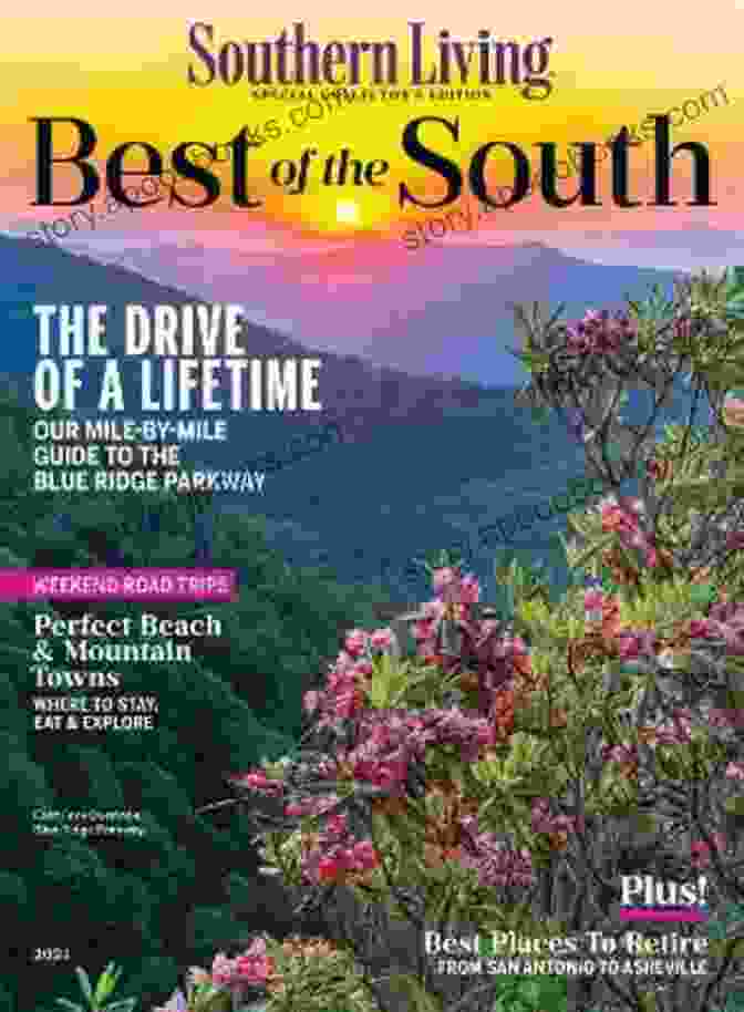 The Cover Of 'Southern Living Best Of The South,' Featuring A Vibrant Collage Of Southern Dishes And Ingredients. Southern Living Best Of The South