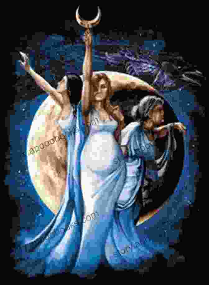 The Four Crone Sisters Stand Together, Their Eyes Blazing With Power. Game Of Crones (The Crone Wars 3)