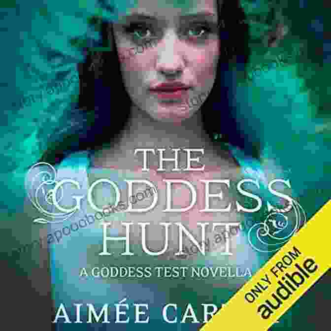 The Goddess Hunt Book Cover, Depicting A Young Woman Holding A Staff Adorned With Symbols And Bathed In Ethereal Light. The Goddess Hunt (A Goddess Test Novel)