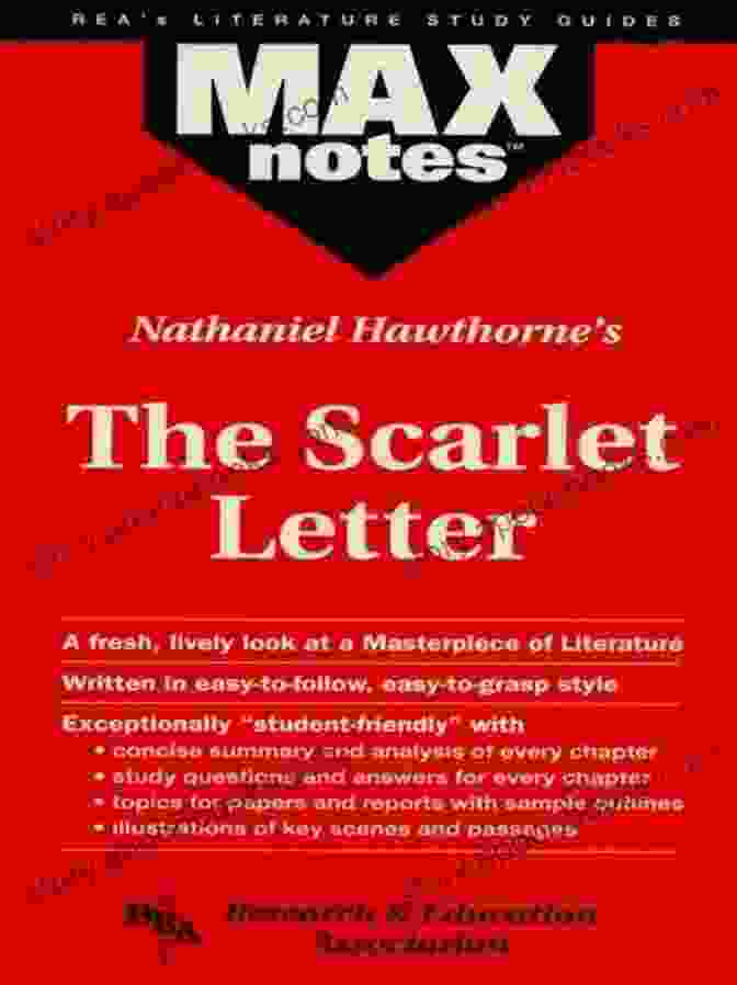 The Scarlet Letter Maxnotes Literature Guides Cover The Scarlet Letter (MAXNotes Literature Guides)