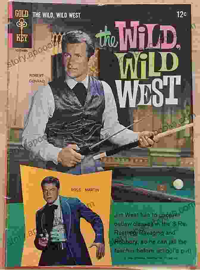 The Wild Wild West 10th Anniversary Collection Book Cover Featuring James West And Artemus Gordon The Wild Wild West 10th Anniversary Collection (Stories From The Golden Age)