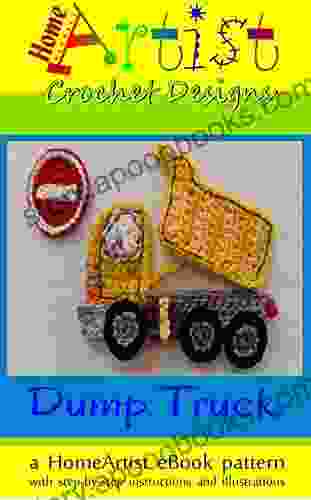 Crochet Patterns DUMP TRUCK Applique Instructions By HomeArtist Designs