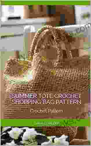 Summer Tote Crochet Shopping Bag Pattern: Crochet Pattern